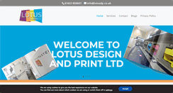 Desktop Screenshot of lotusdp.co.uk